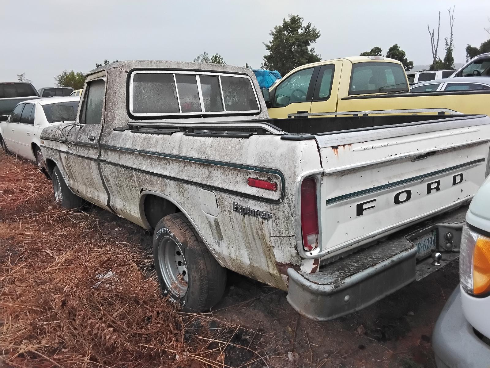 1978 FORD FORD F100 PICKUP