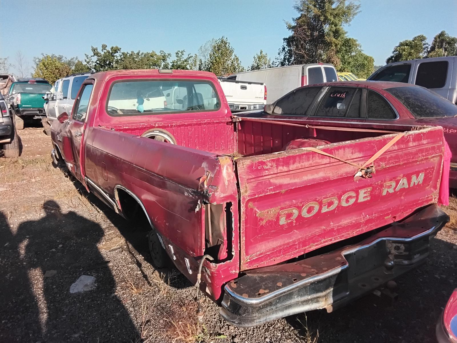 1989 DODGE DODGE 100 PICKUP