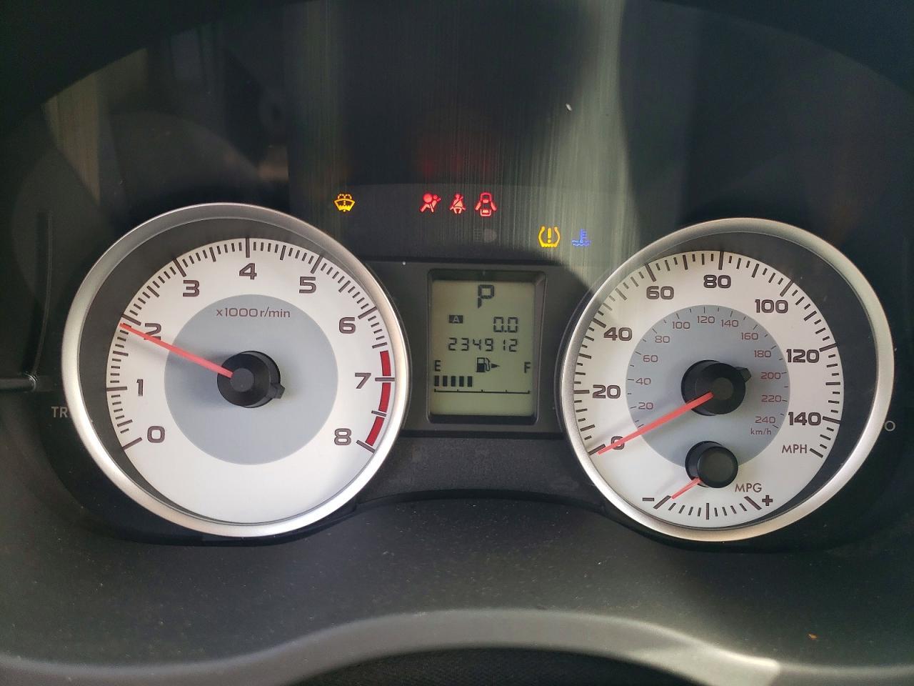 2012 SUBARU IMPREZA