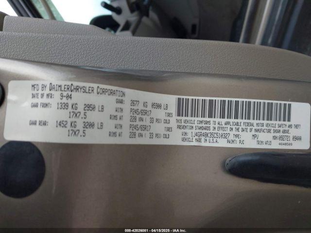 2005 JEEP GRAND CHEROKEE