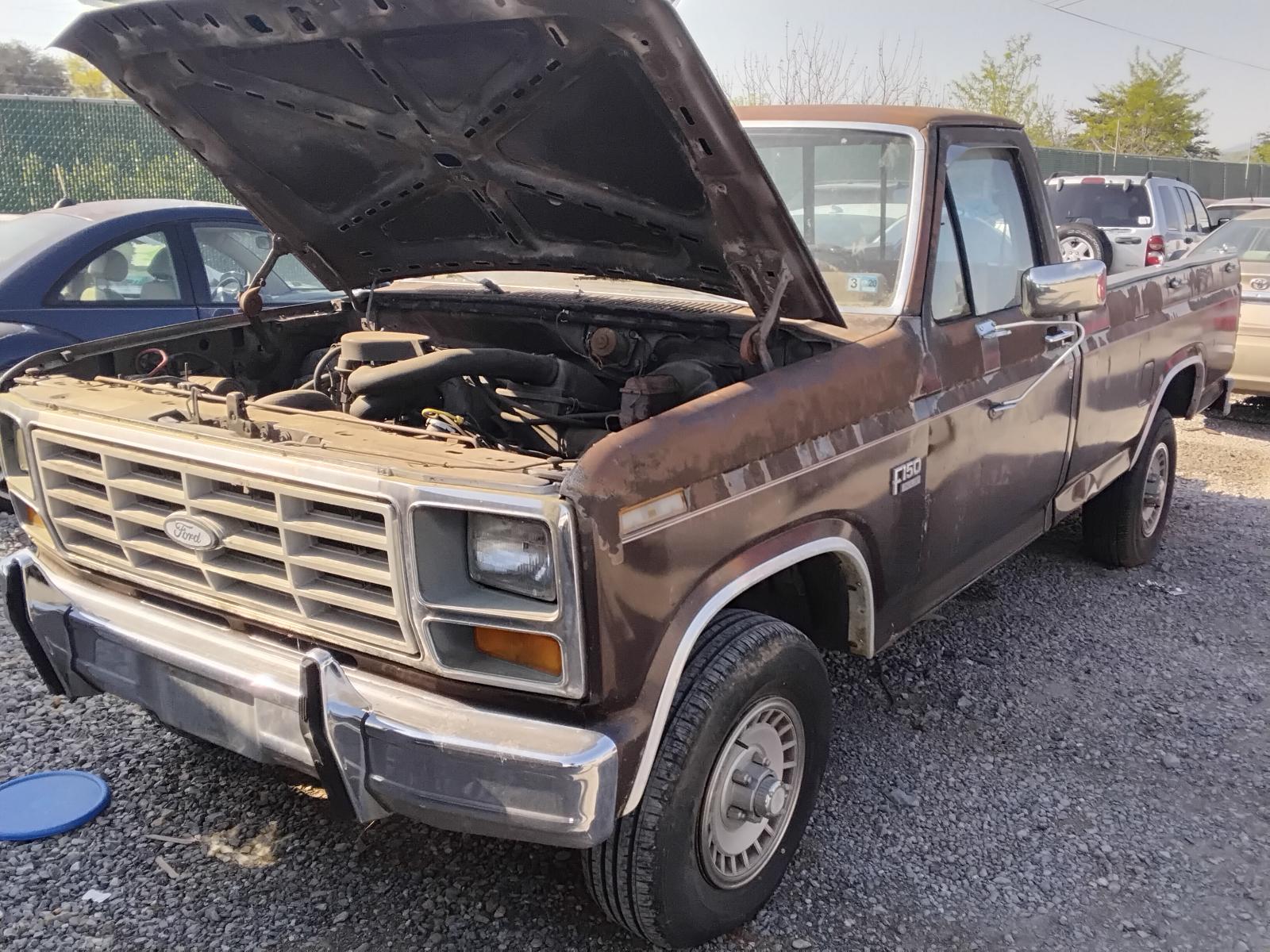 1986 FORD FORD F150 PICKUP