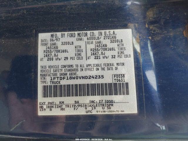 1997 FORD FORD F150 PICKUP