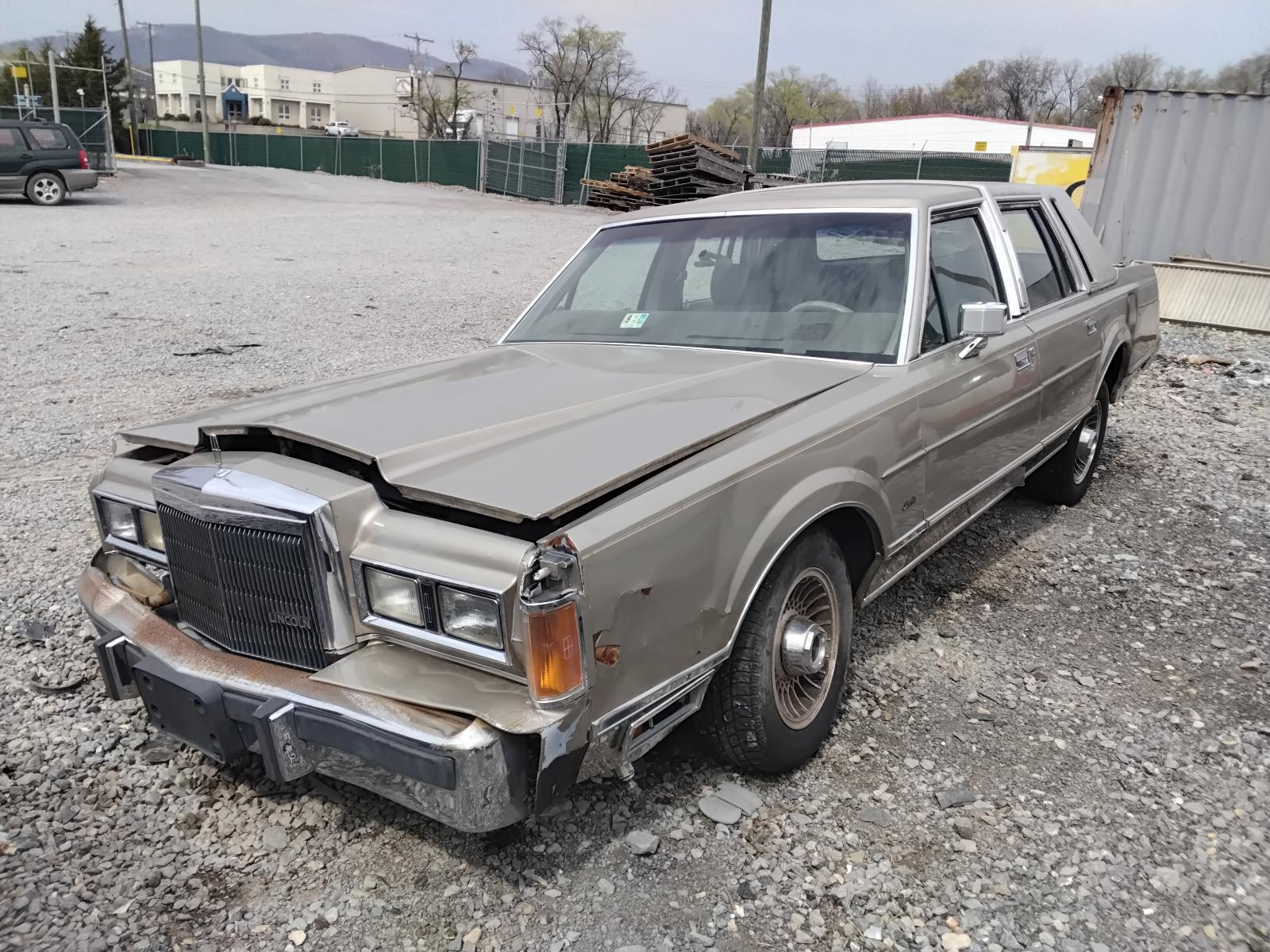 1989 LINCOLN LINCOLN & TOWN CAR