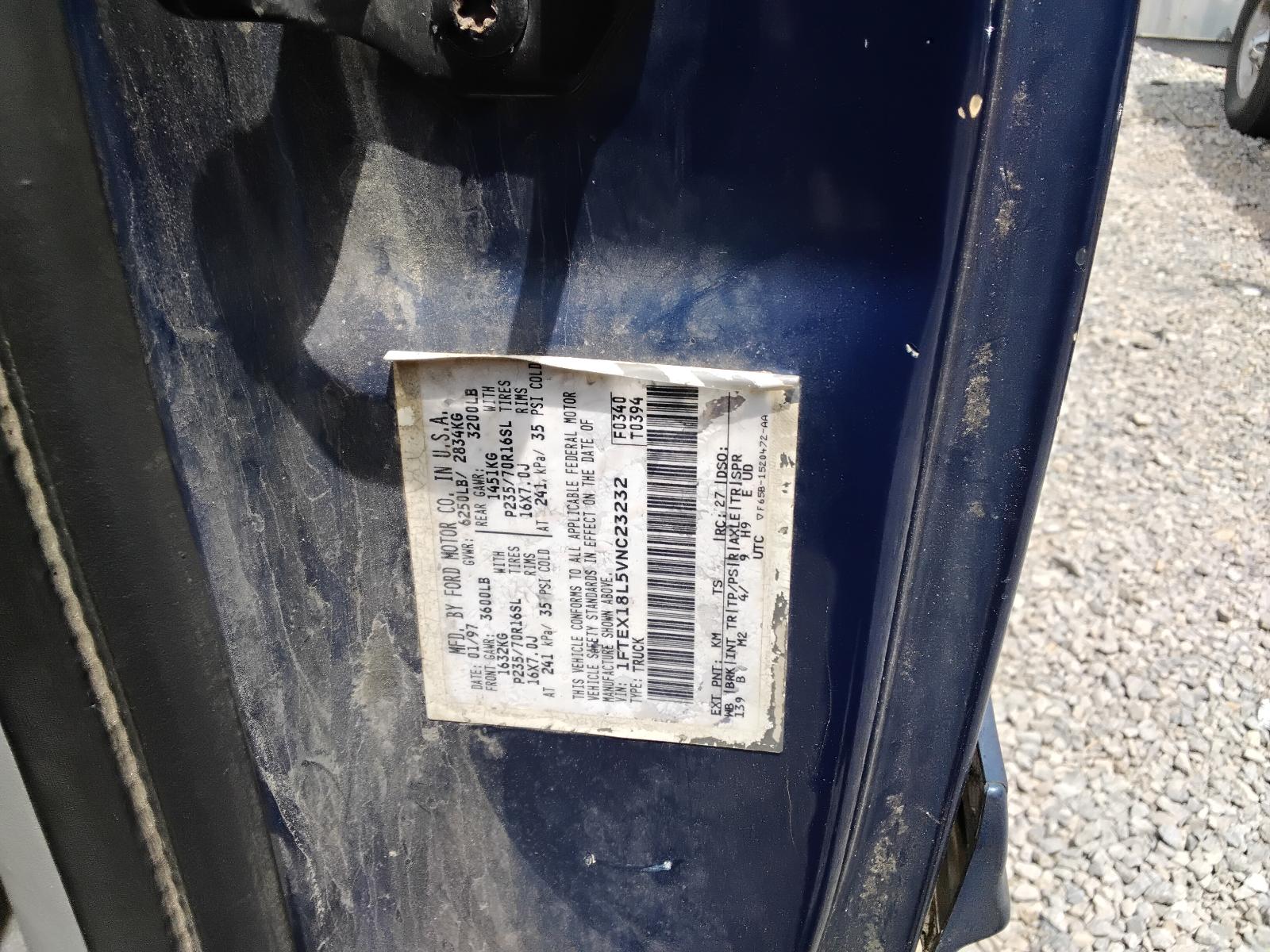 1997 FORD FORD F150 PICKUP