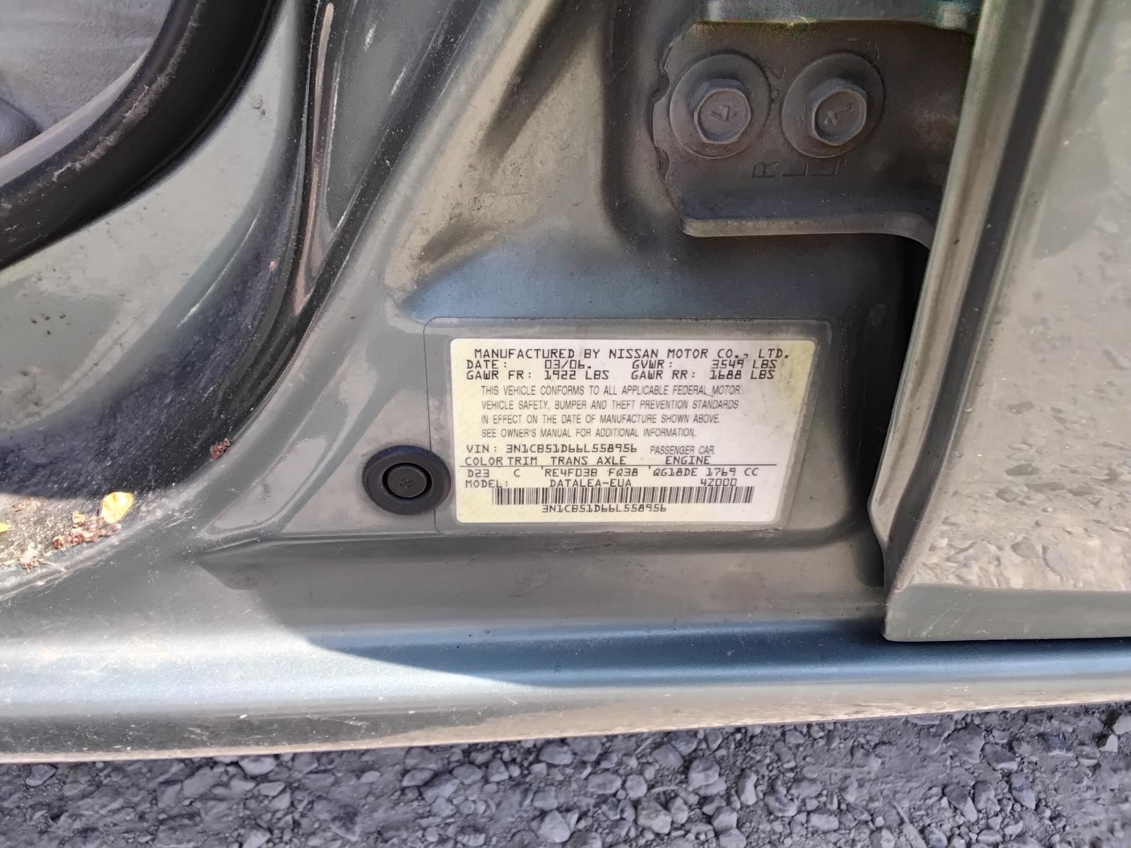 2006 NISSAN SENTRA